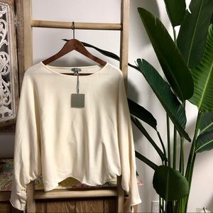 Mendocino Tops - 🌾NWT Beige wide sleeve top Mendocino Tops - 🌾NWT Beige wide sleeve top